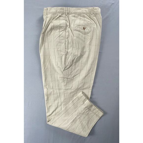 Abercrombie & Fitch Other - Abercrombie & Fitch Vintage Hong Kong Pleated Chino Pants. Houndstooth, 36X31.